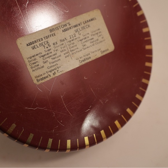 Vintage Floral Decorative Tin - Picture 6 of 8